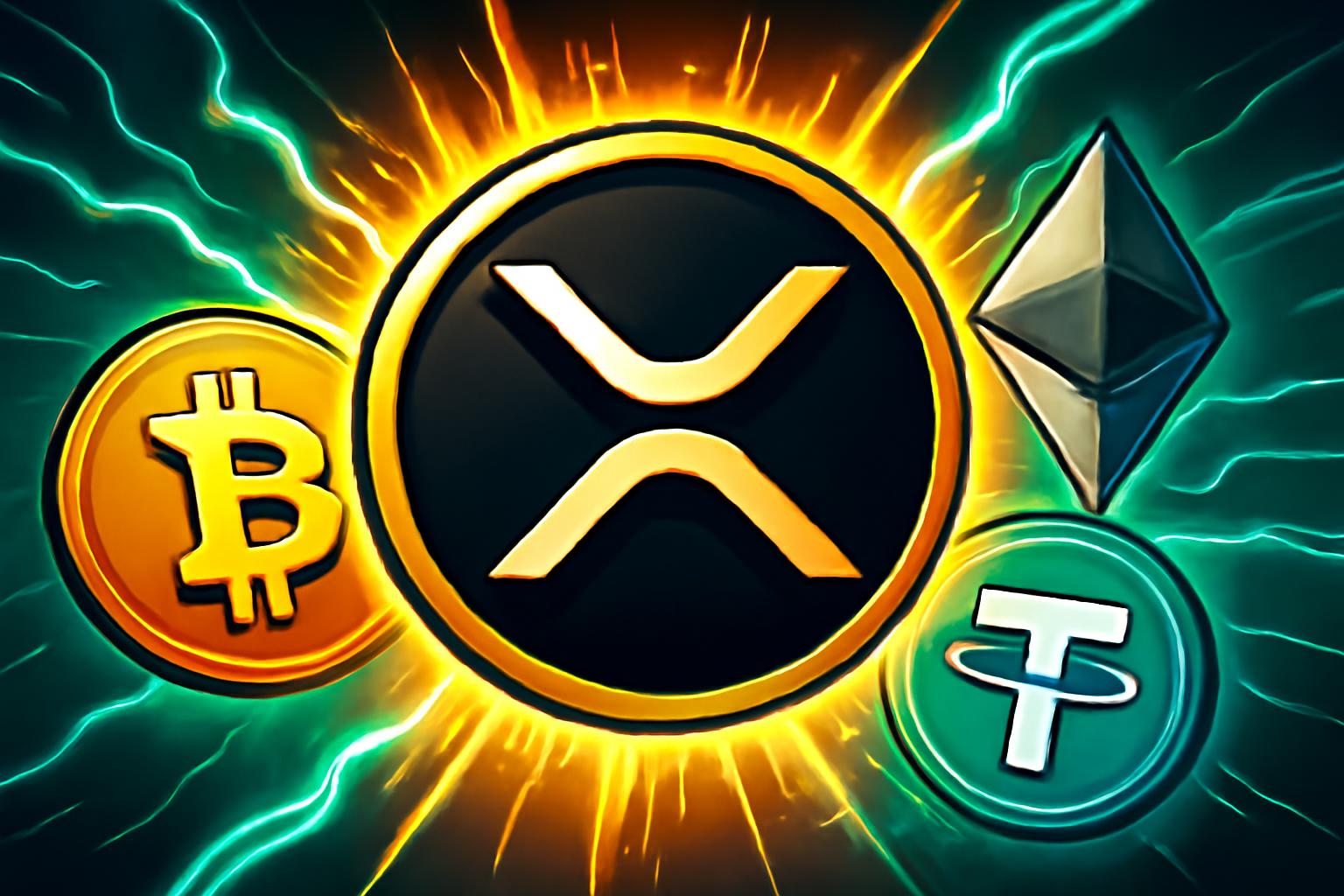 XRP 在 Upbit 和 Bithumb 的主要山寨币中领先 24h 交易量