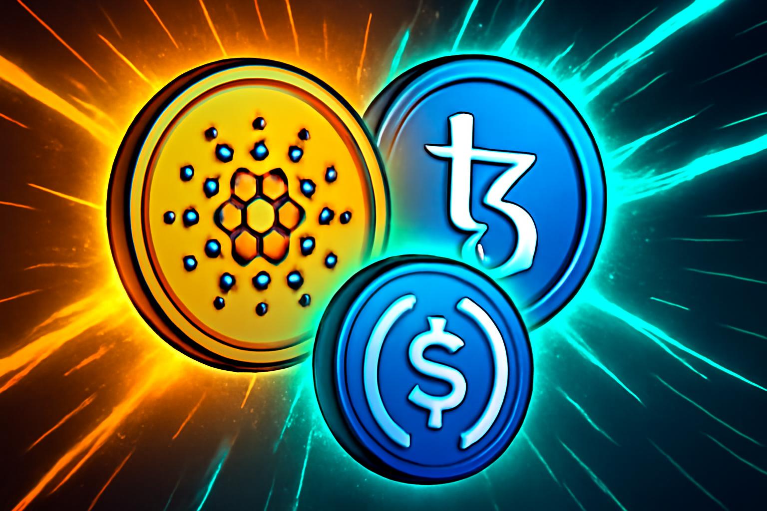 卡尔达诺 USDCx 集成与 Tezos 升级推动参与驱动的通向1美元的路径