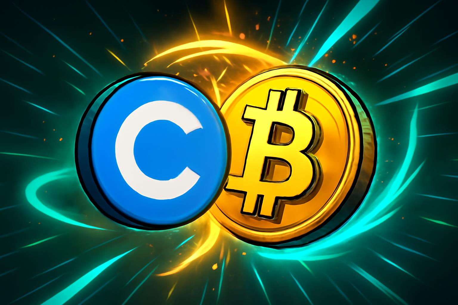 Coinbase股价上涨近20%，比特币回升