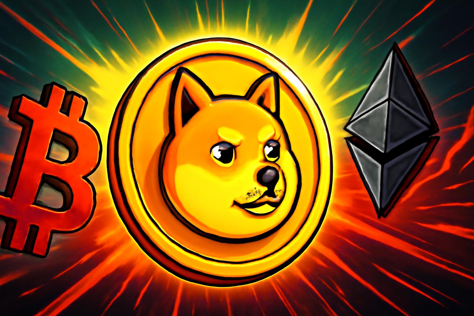 狗狗币瞄准 $0.20 目标，梗币市场承压