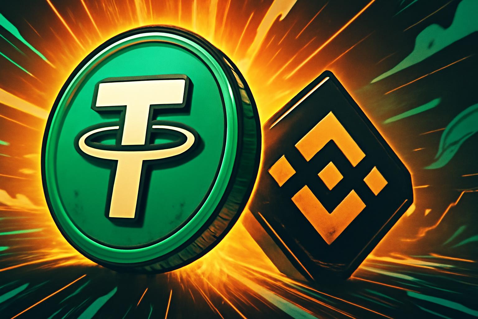 泰达币 USDT 市值突破 $300B,币安流动性上升