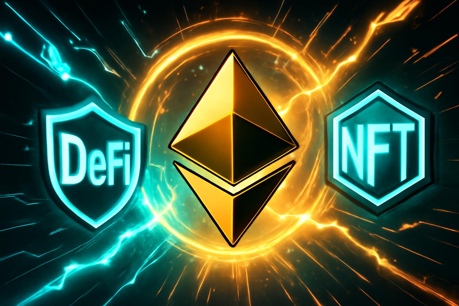 由 DeFi 与 NFT 需求驱动的以太坊价格动态