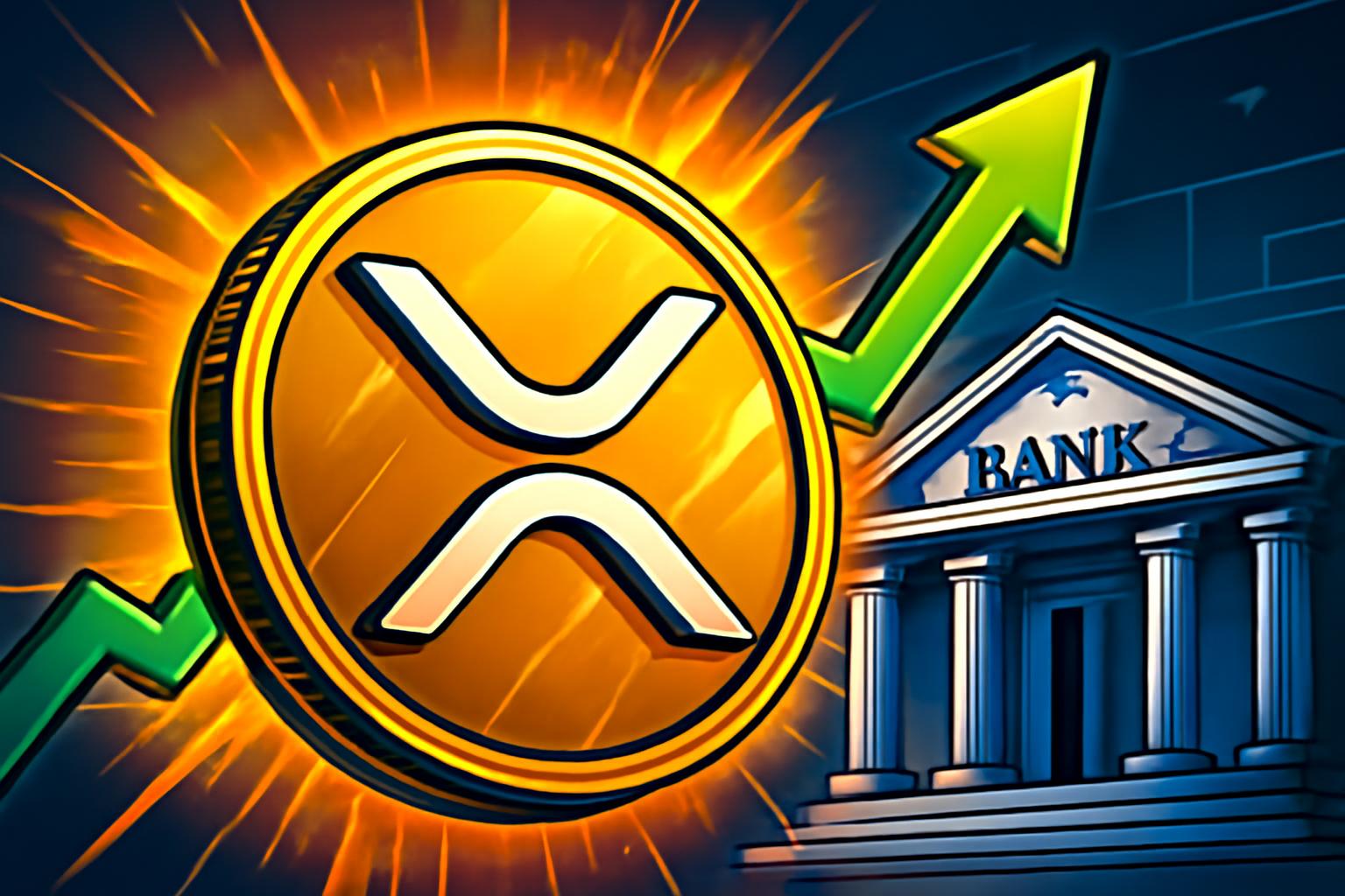 明确法案可能推动XRP价格上涨,随着美国银行业拥抱