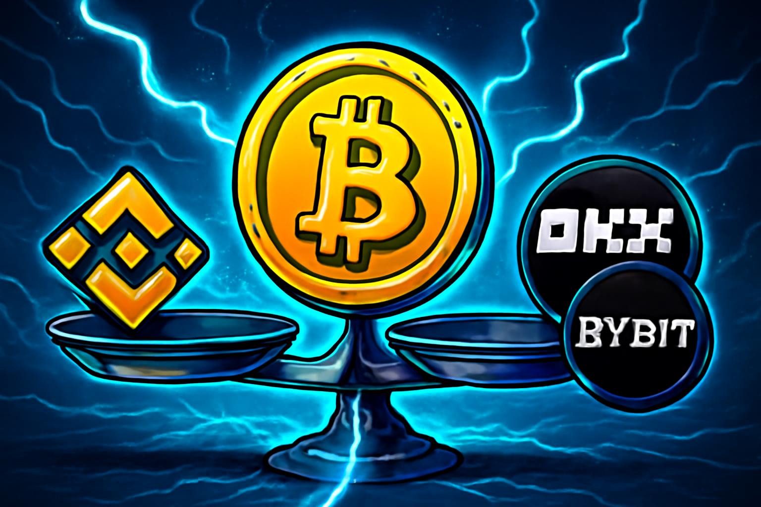 BTC 永续合约多头/空头平衡信号：跨主要交易所的市场盘整