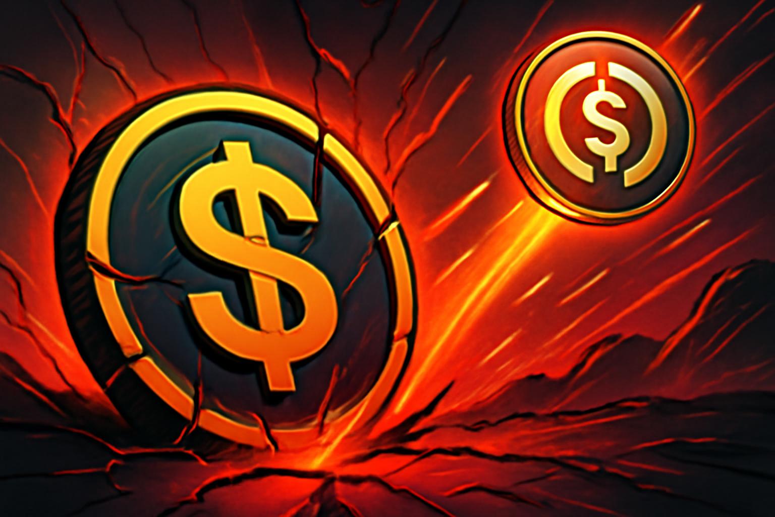 USDT 在 2026 年下滑，稳定币市场扩大