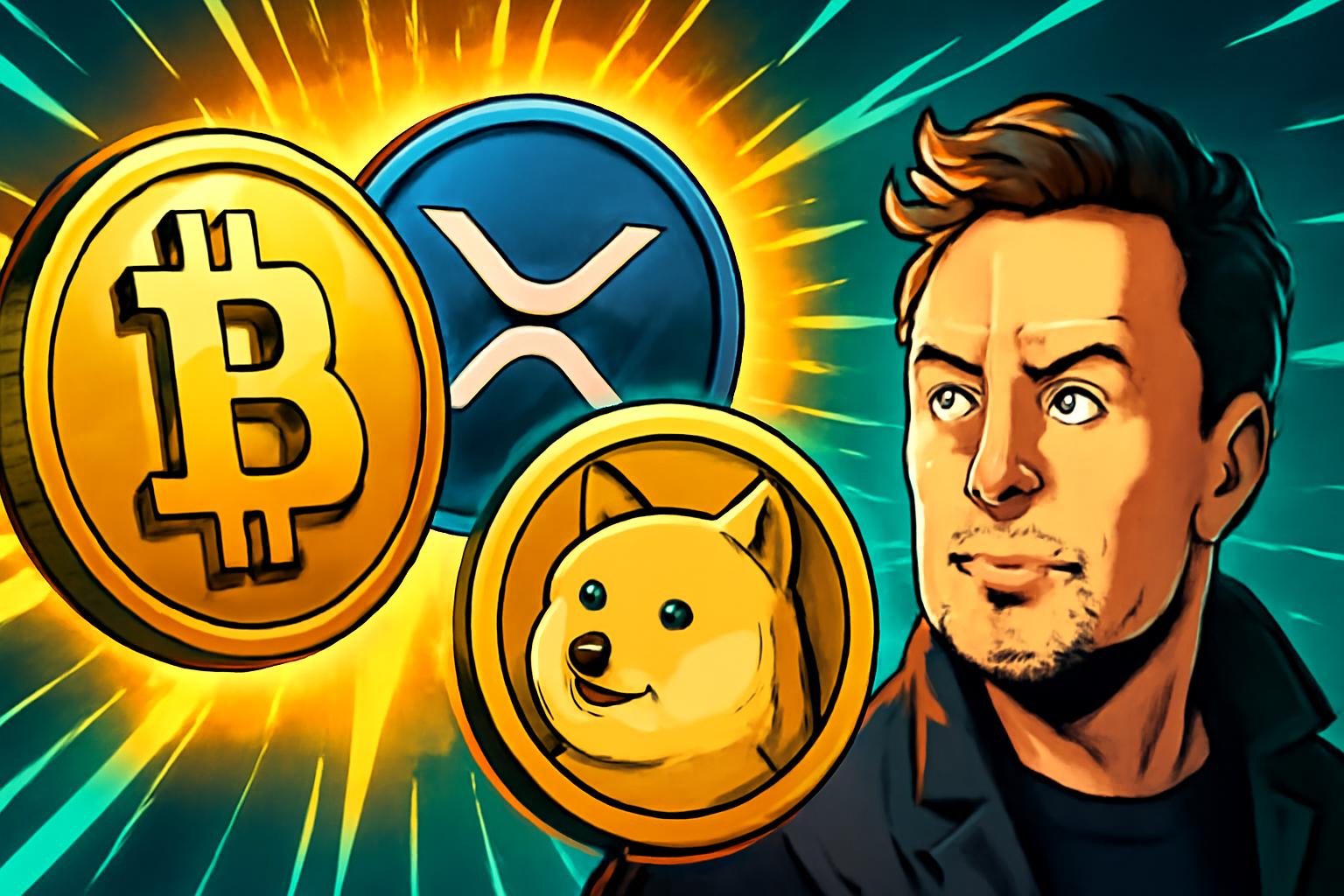 比特币维持在$68K，山寨币反弹；XRP飙升11%