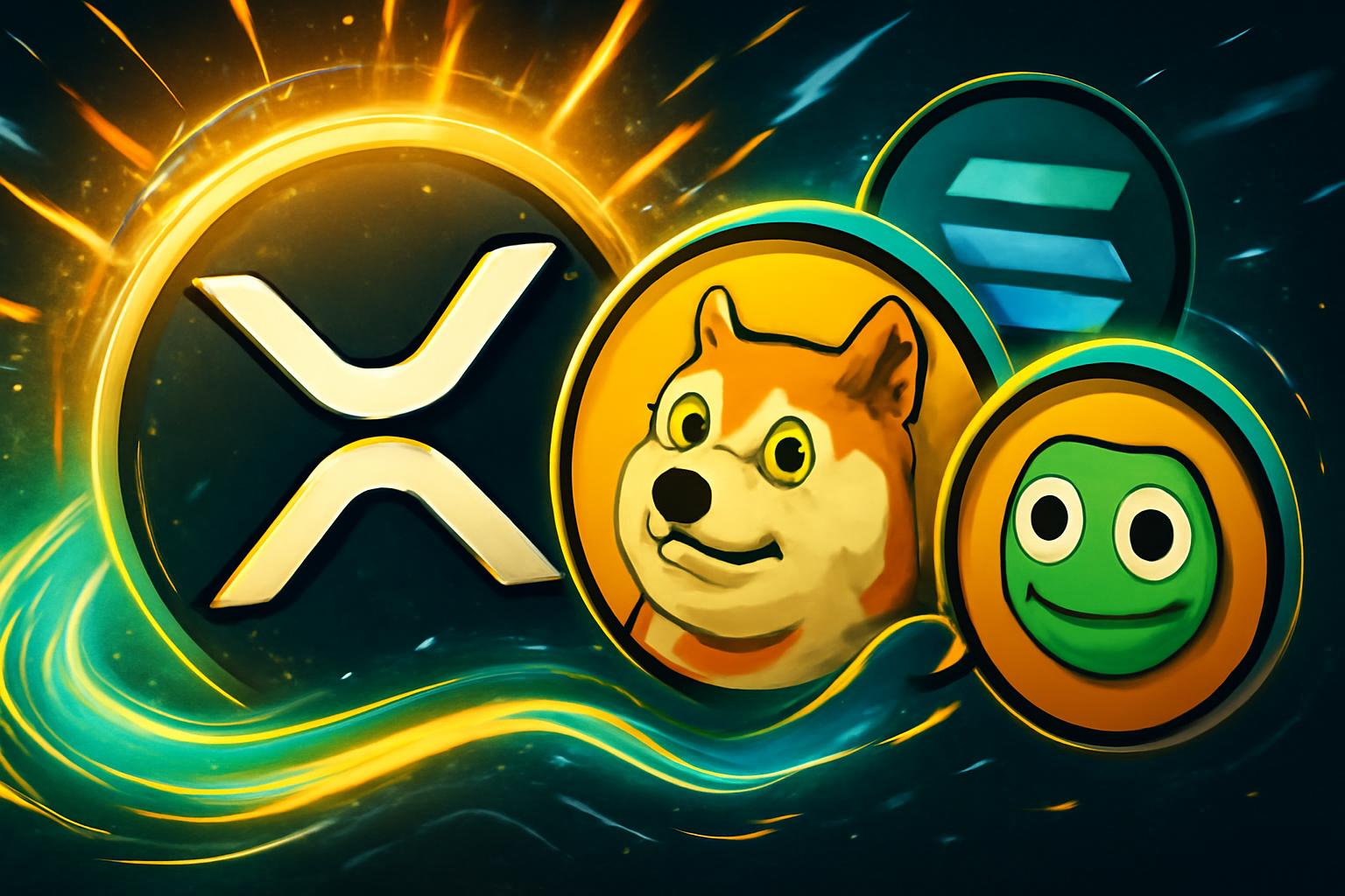 XRP 将升至 $5，DOGE 将升至 $0.50，Pepeto 崭露头角