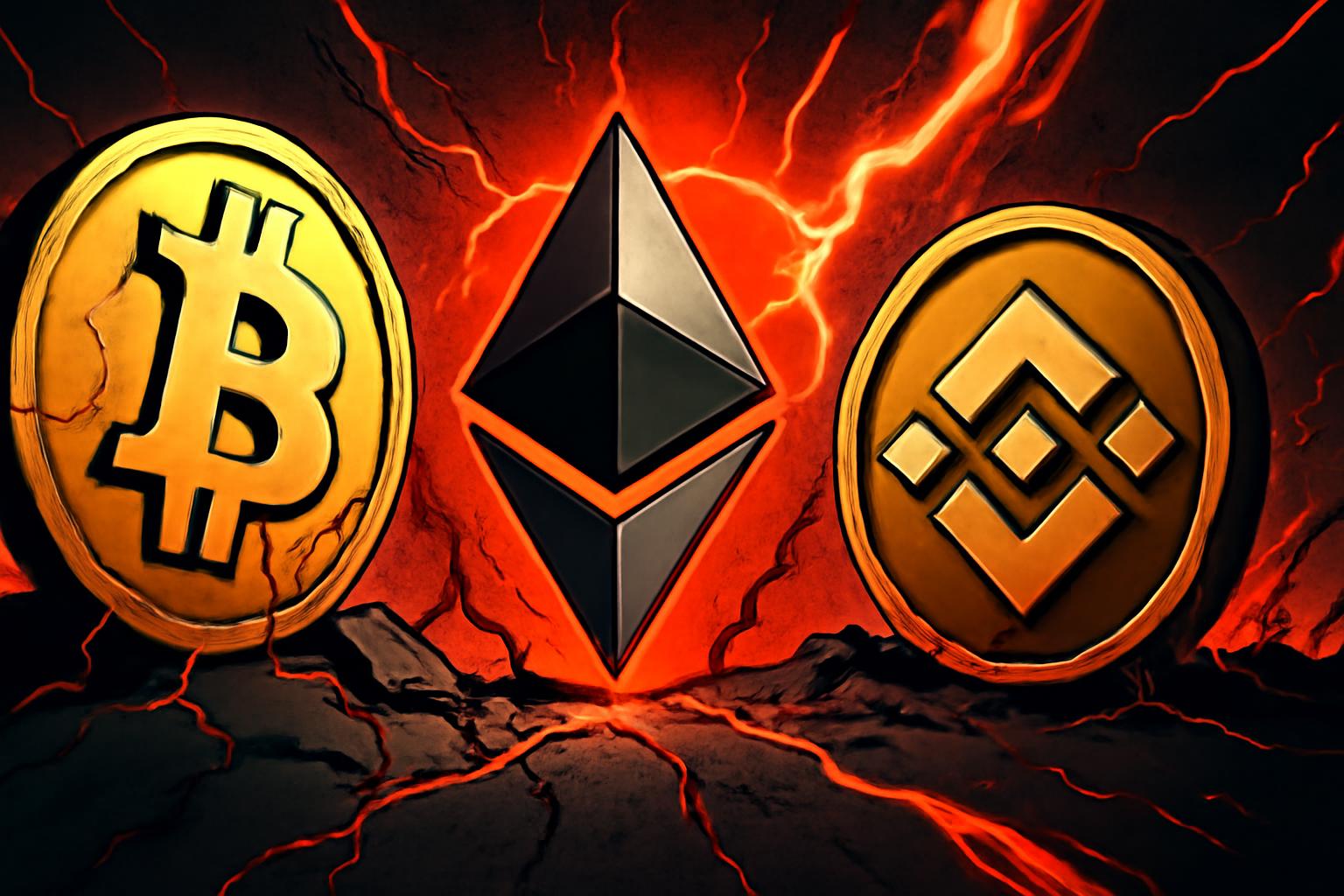 贸易政策不确定性下的加密货币下跌