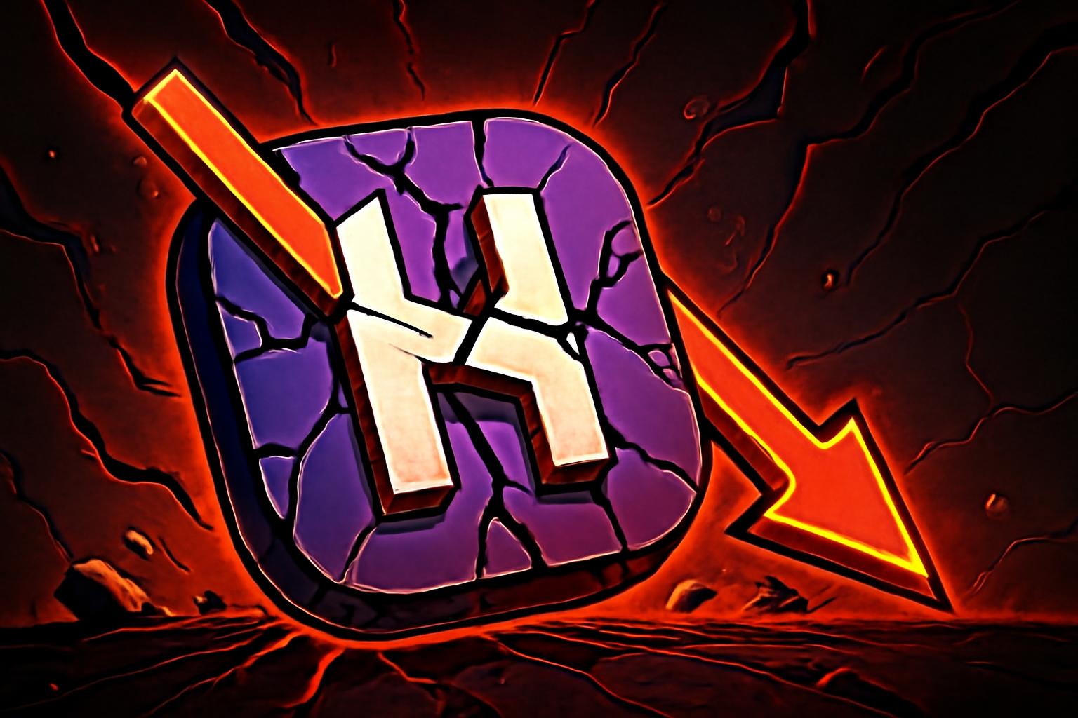 HYPE 的最大多头头寸显示 $17.47M 未实现亏损