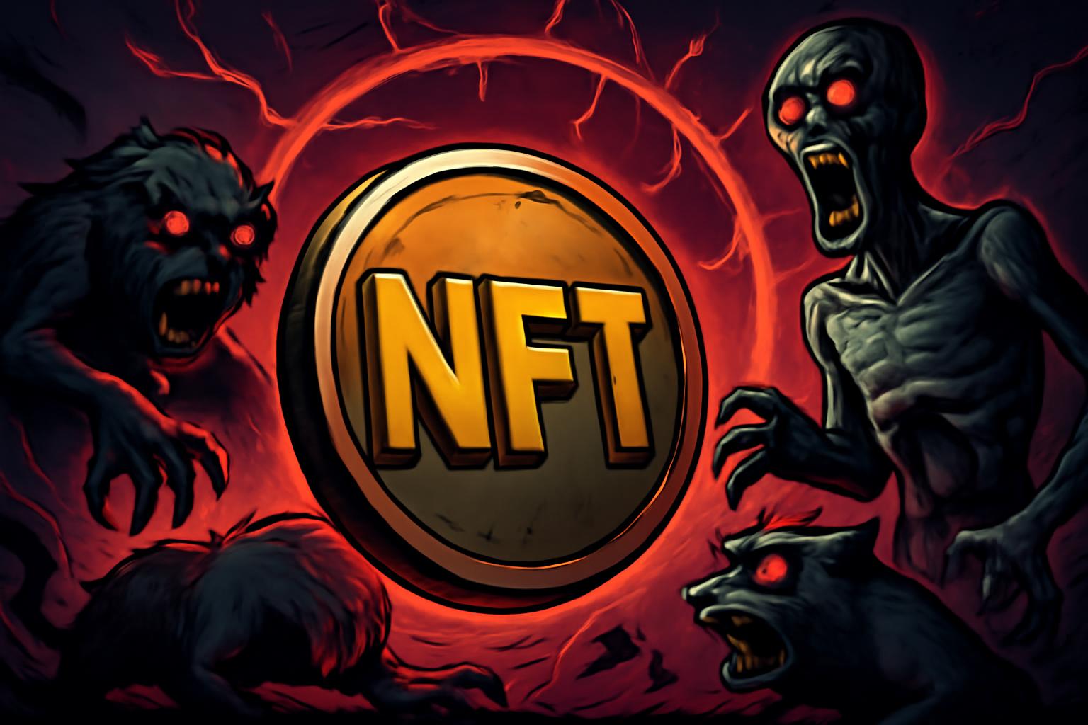 NFT: 被诅咒的图像（2026）探讨数字所有权的缠绕