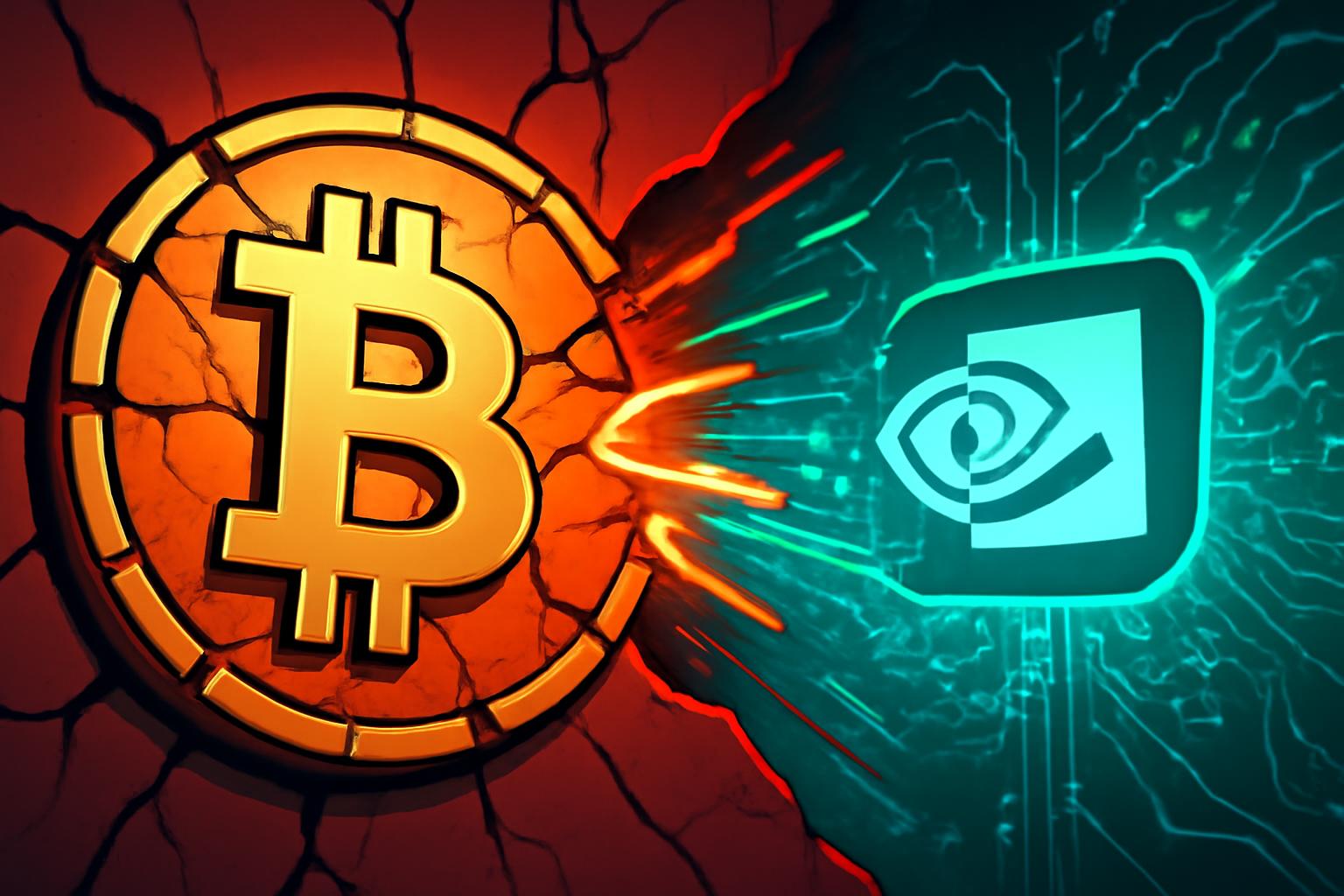 比特币在二月的逆风中下滑，AI驱动的矿业转型