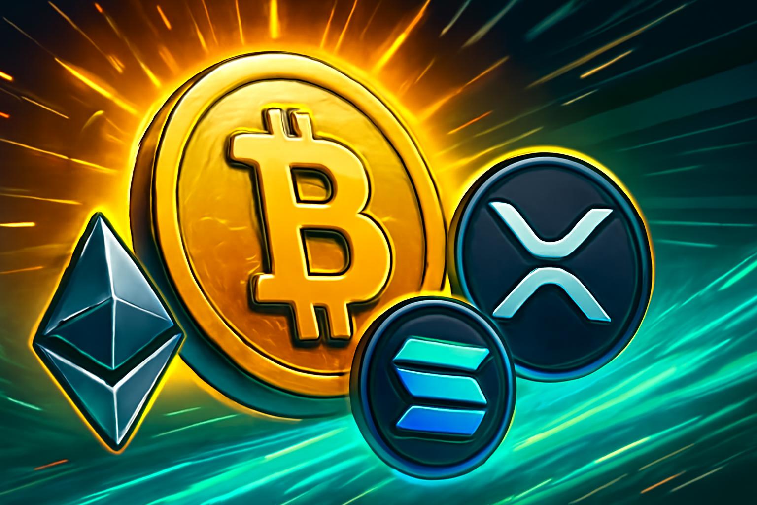 比特币主导地位突破关键支撑，山寨币反弹，市场上涨3.5%