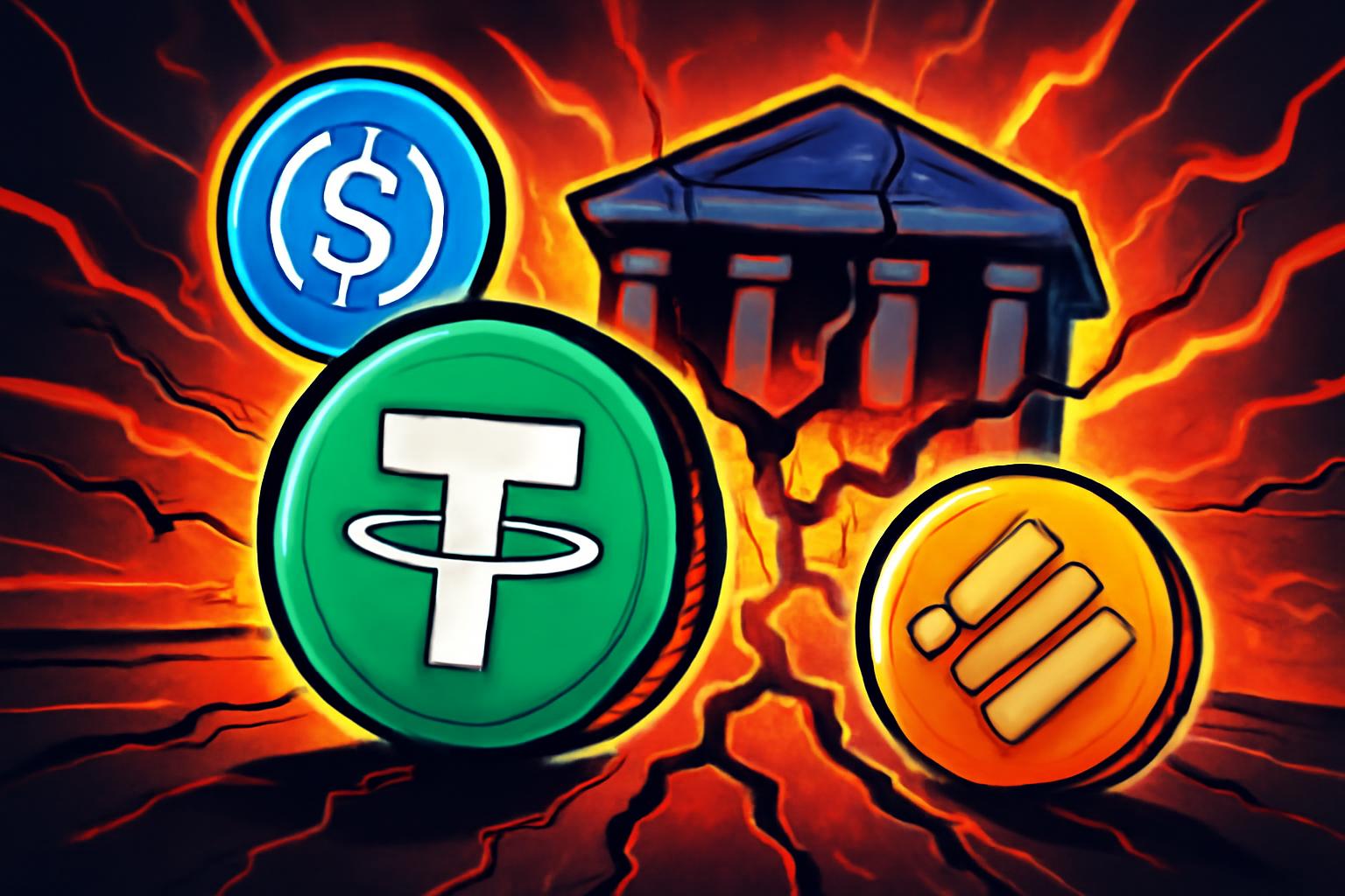 稳定币正在加速进入日常支付,威胁银行存款