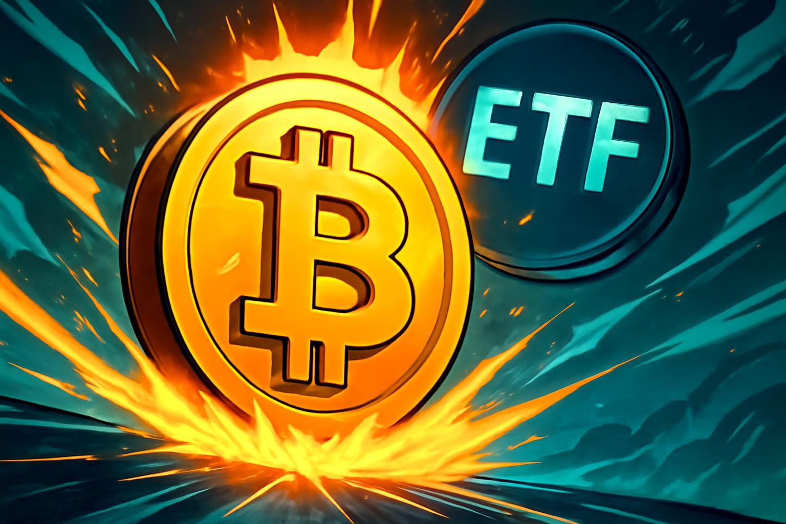 比特币ETF在机构第四季度卖压达到25,000 BTC时实现 $258M 的净流入