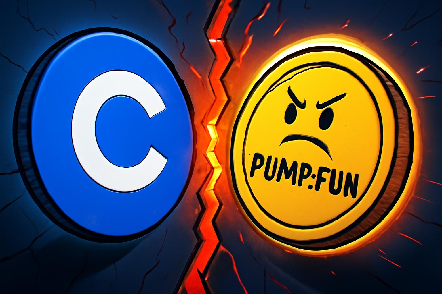 Coinbase 暂停 Solana 上 Pump.Fun 代币交易