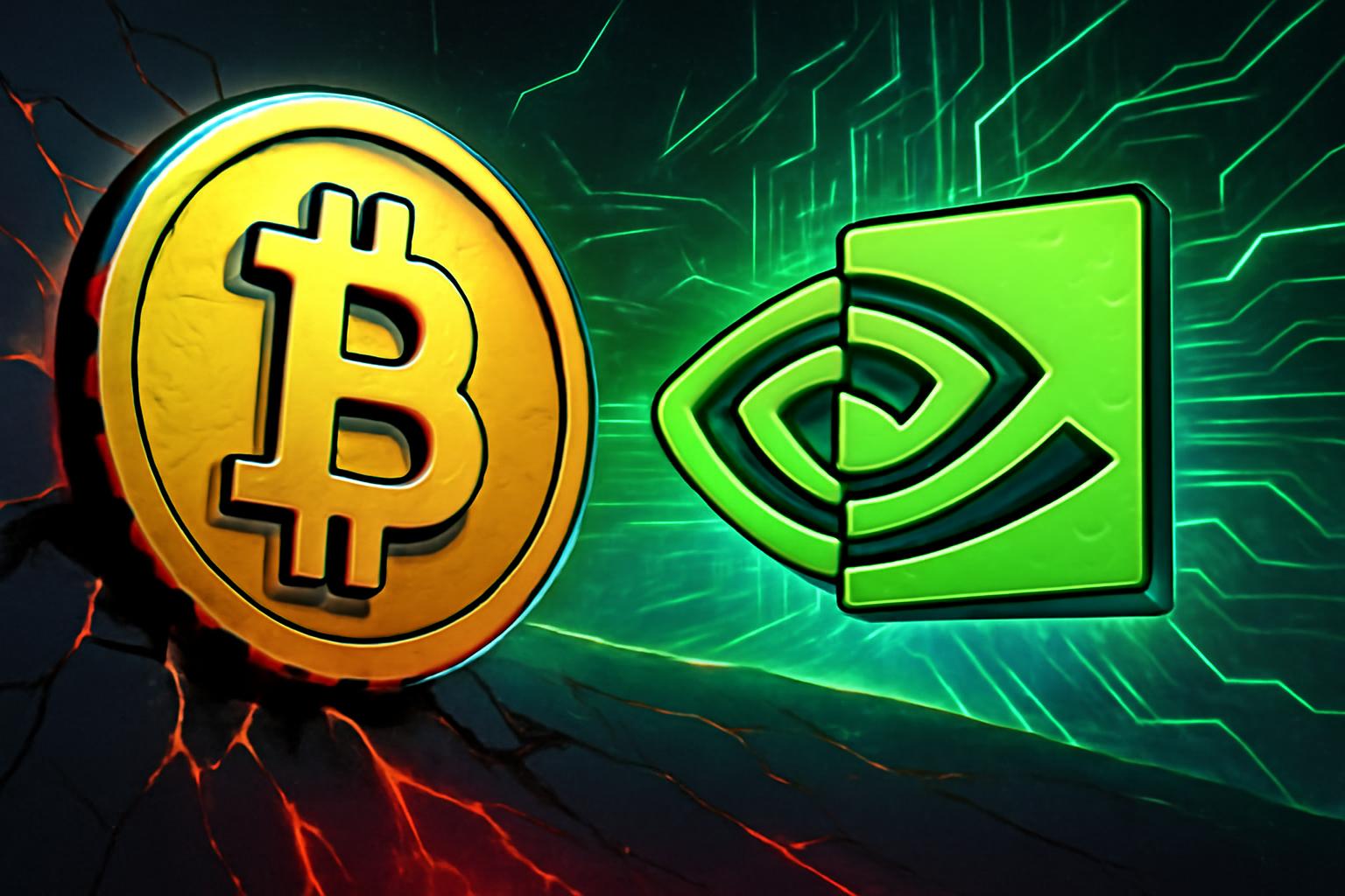 比特币在英伟达财报公布后突破$70K，随后回落