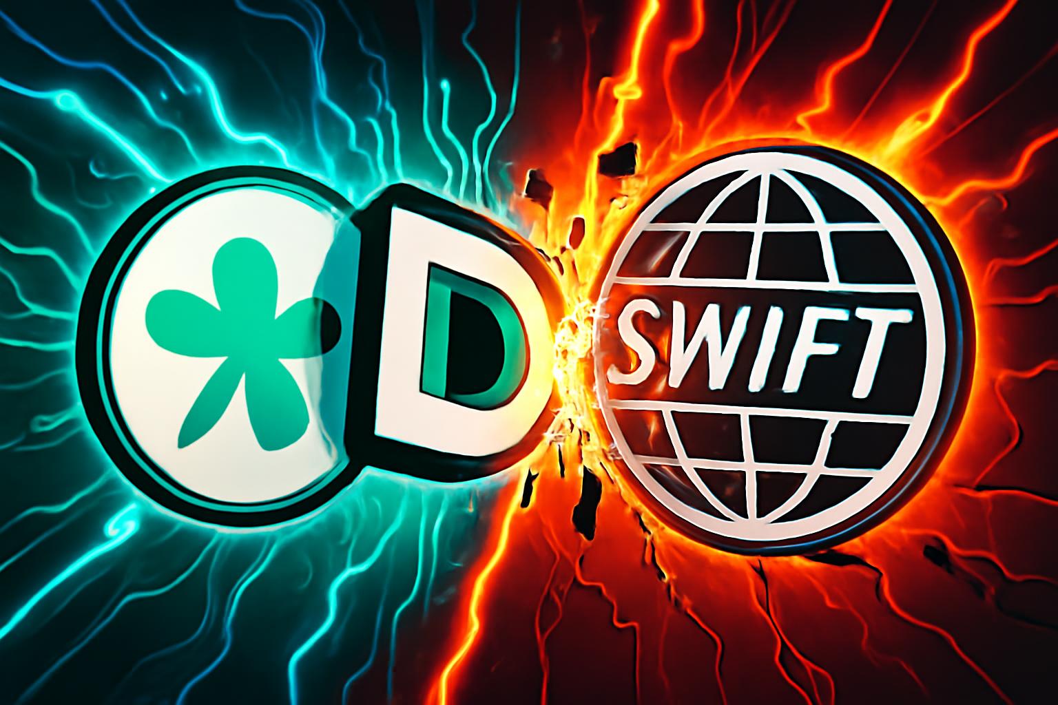 韩亚金融集团与 Dunamu 就区块链 FX 汇款进行试点，作为 SWIFT 的替代方案