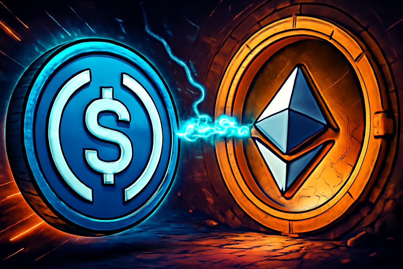 以太坊上向 USDC 国库的大规模 USDC 转移引发流动性管理猜测