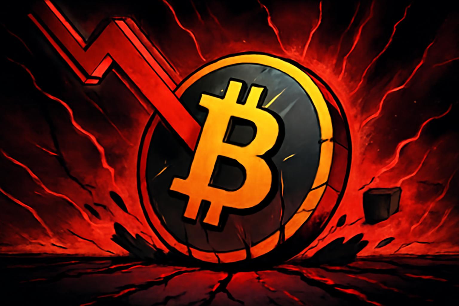 加密市场在粘性美国PPI数据推动下下滑，比特币跌向$66,000