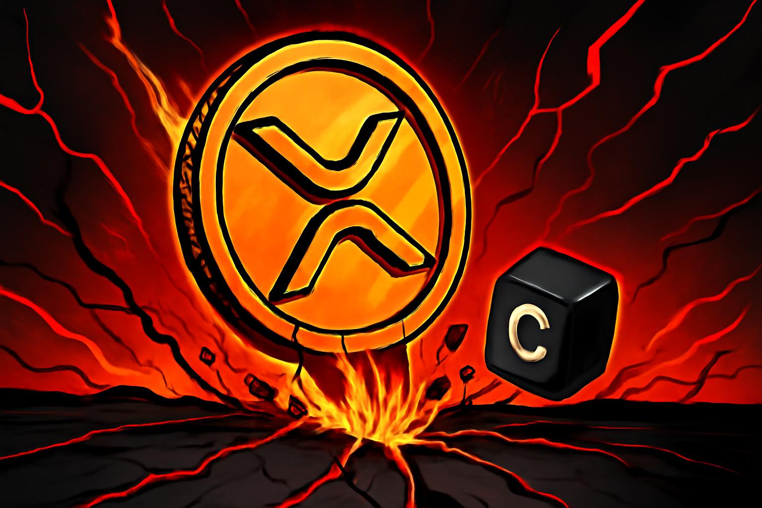 XRP 下跌 24%，$140M 流入交易所，信号显示看跌压力