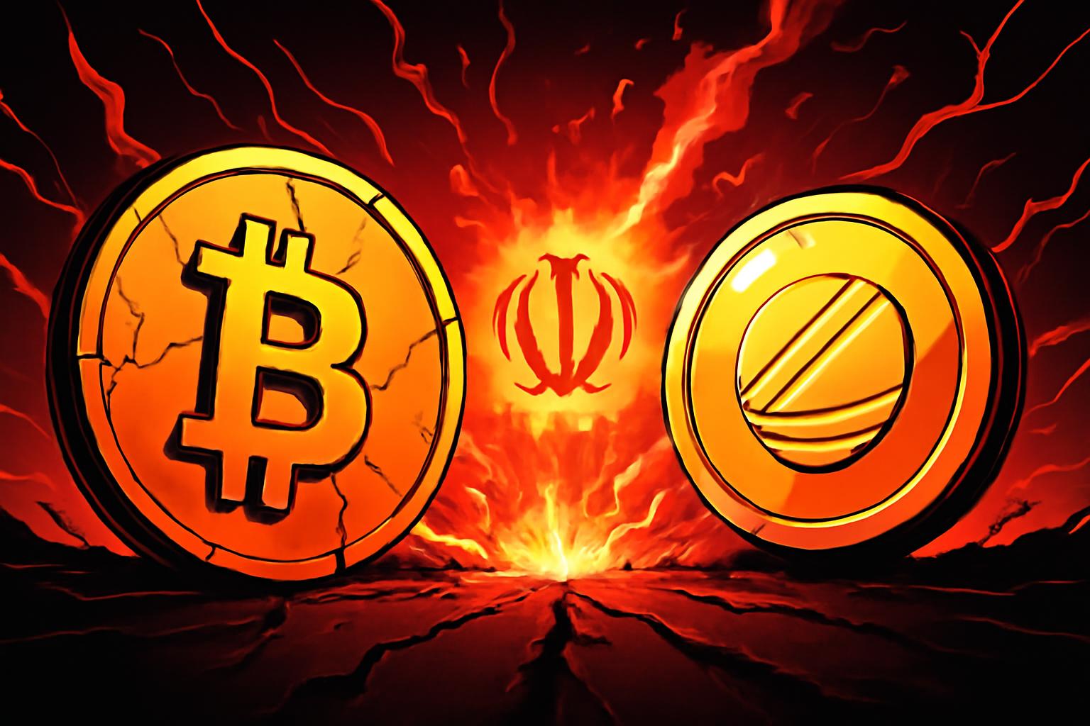 比特币跌向 $63K,伊朗袭击引发抛售潮