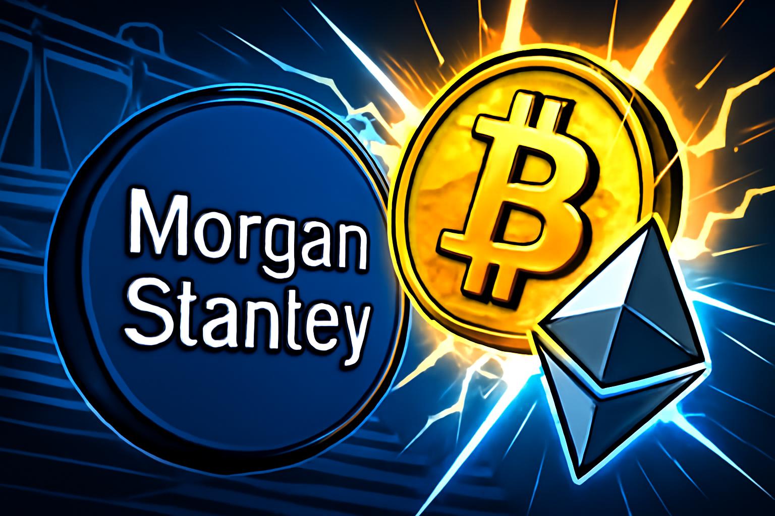 摩根士丹利申请银行牌照以托管加密资产