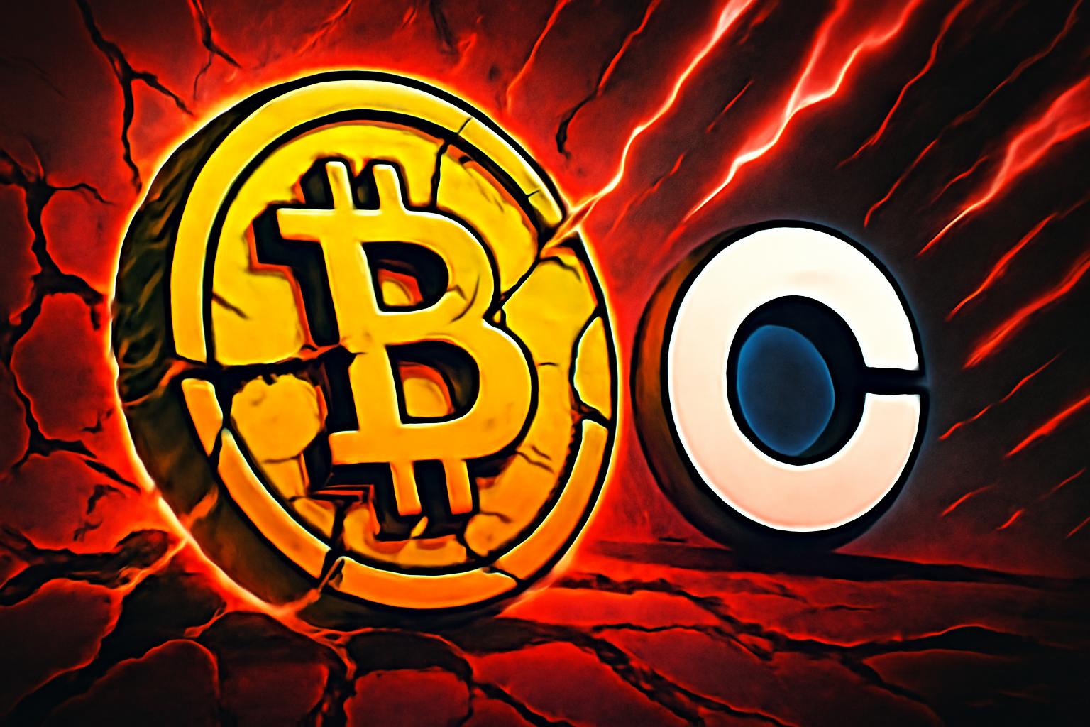 比特币下跌，因风险厌恶情绪升级而加剧的加密货币抛售