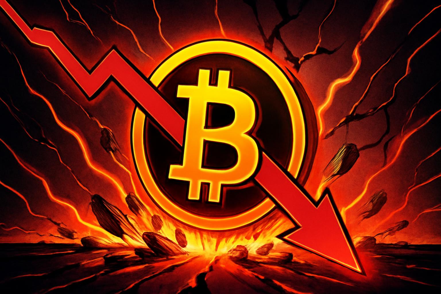 比特币暴跌至6万美元附近，清算额超过11亿美元