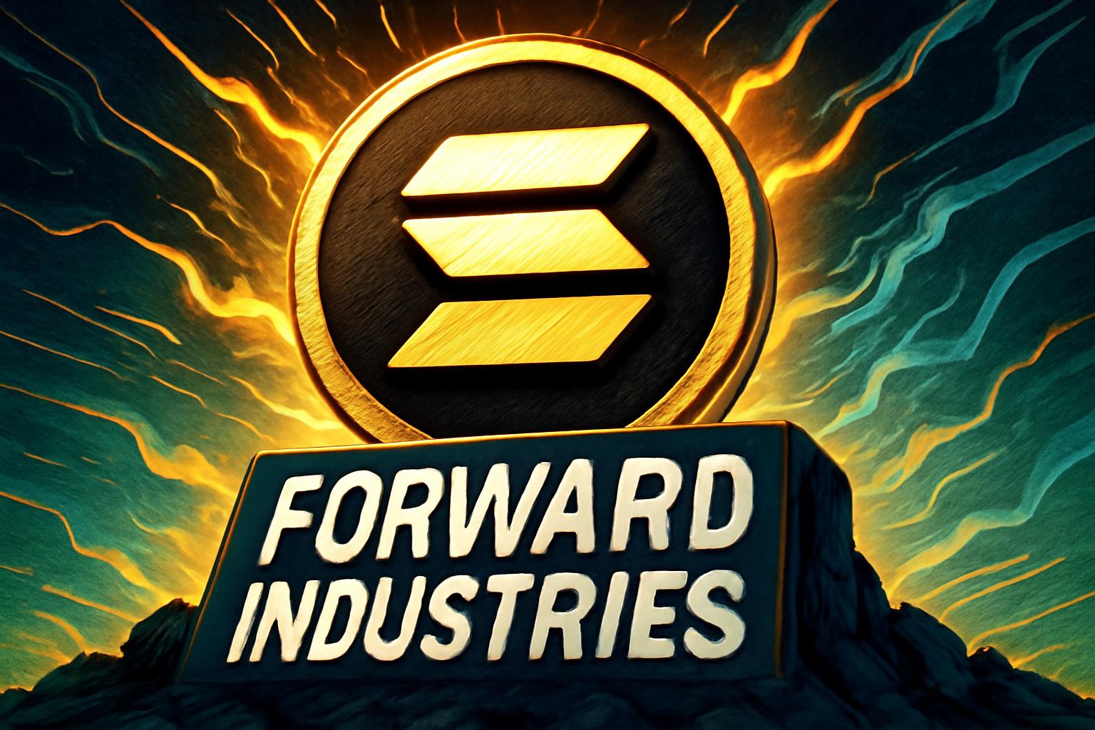 Forward Industries 公布迄今最大的公开披露的索拉纳国库，且无负债的资产负债表