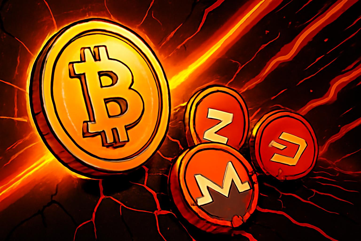 比特币在山寨币下跌之际反弹至$69K以上