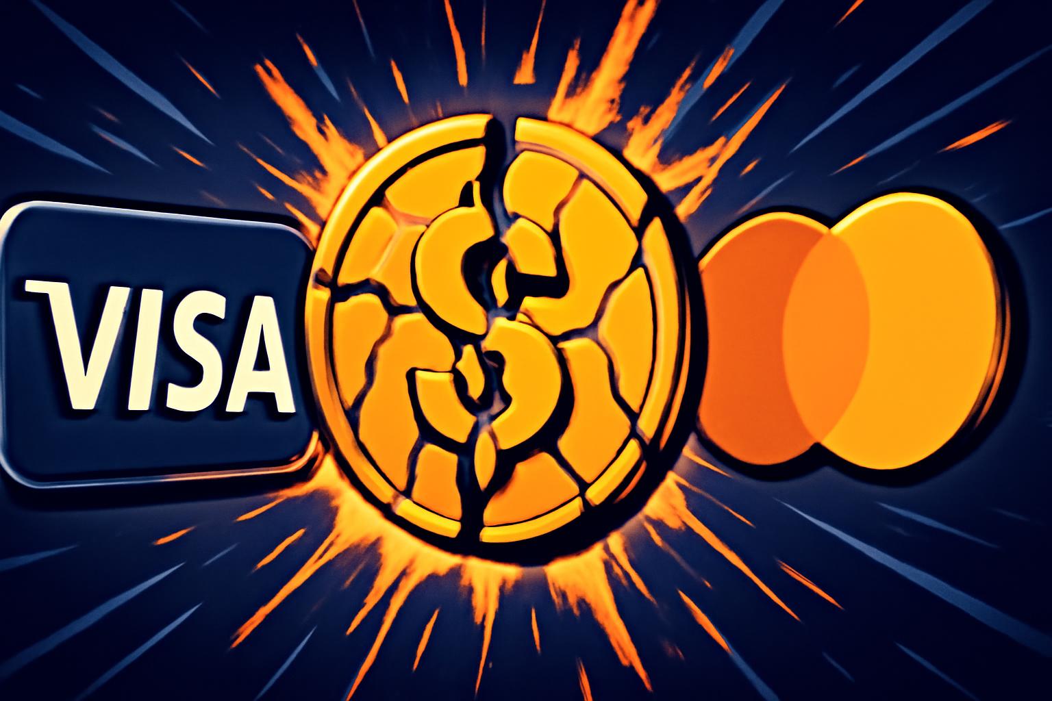 Visa 与 Mastercard 对发达市场稳定币市场契合度的质疑