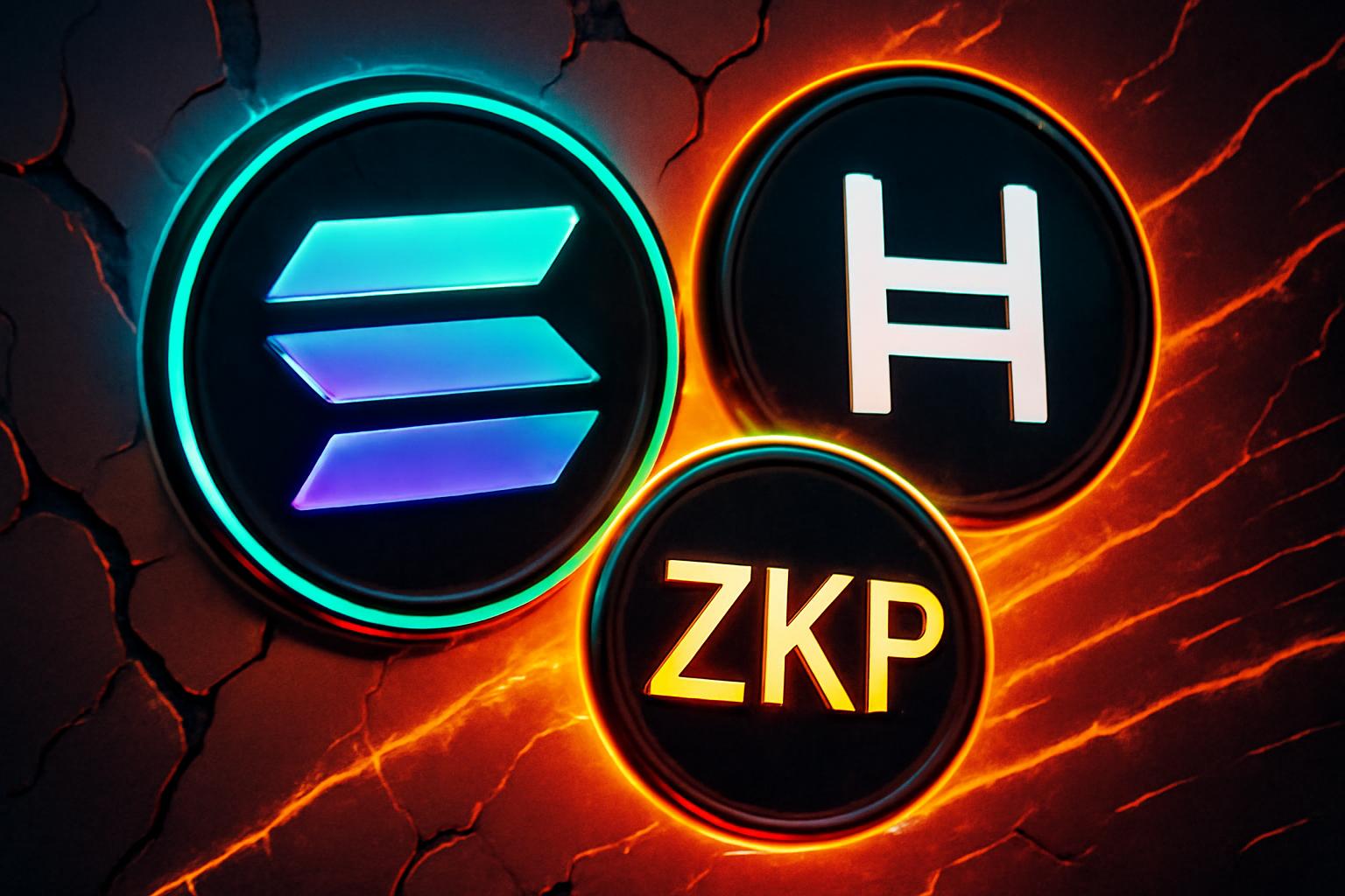 市场回调开启 Solana、Hedera 与 ZKP 预售进入点