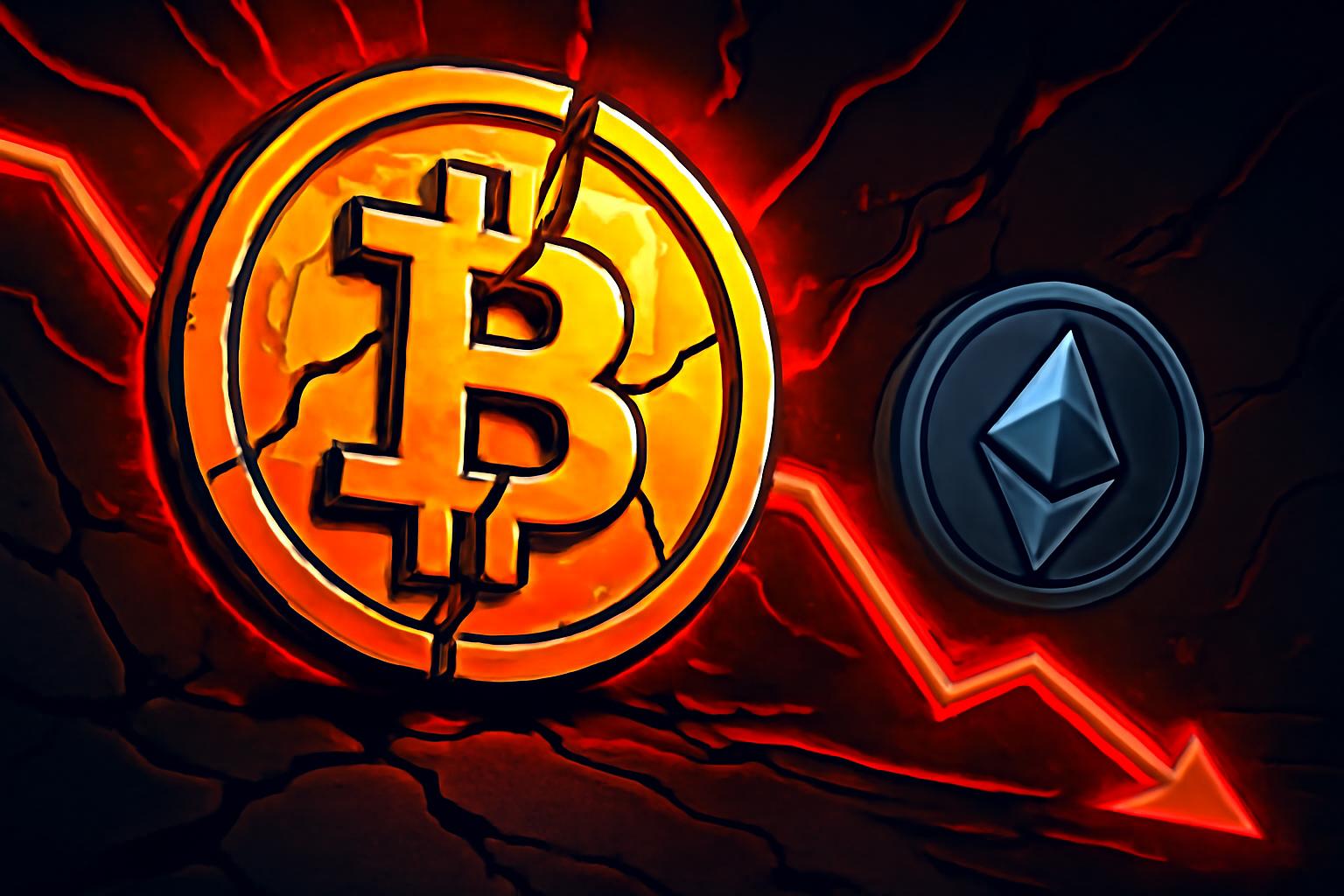 比特币正逼近八年熊市,50K 水平逼近