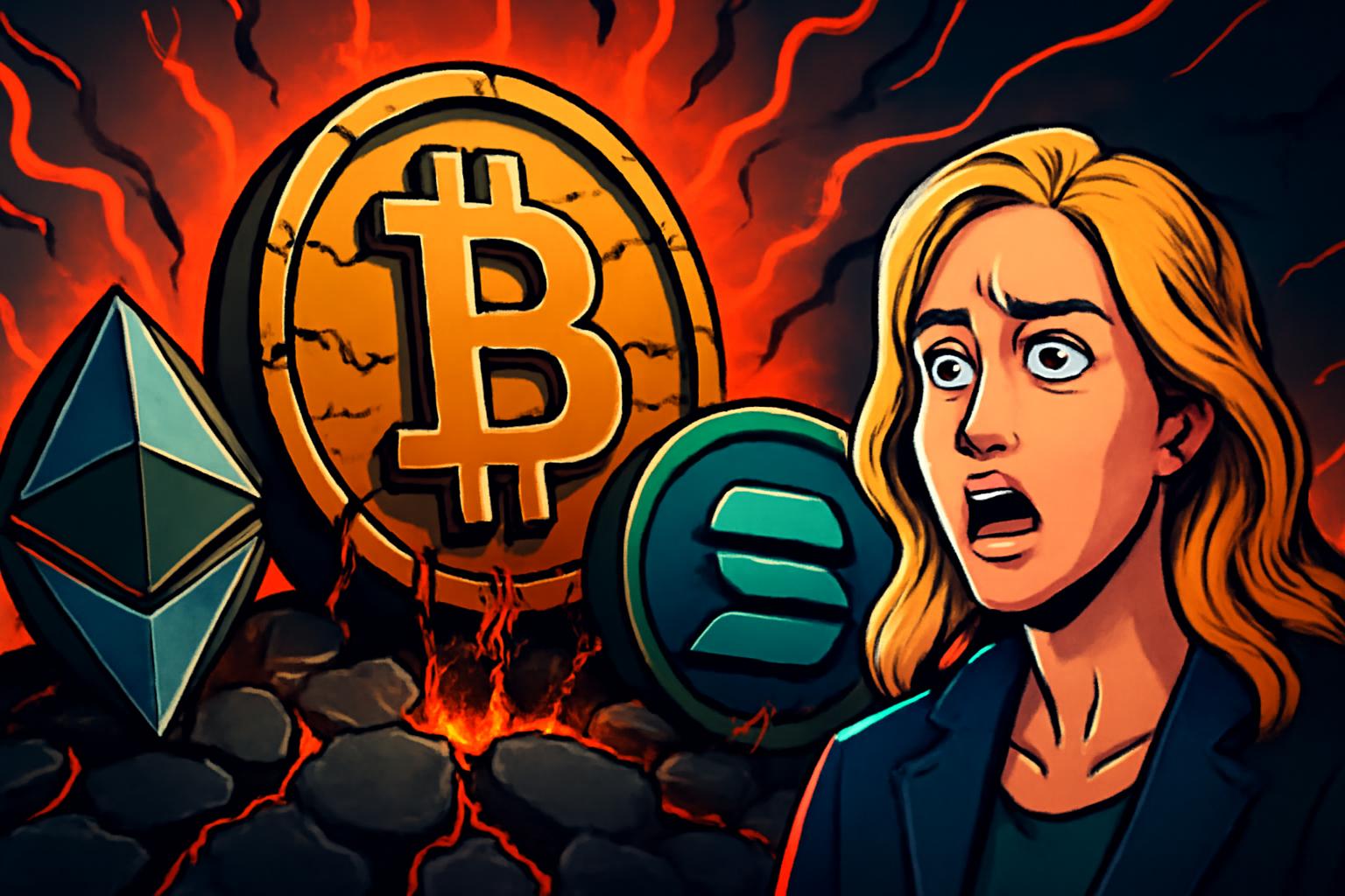 加密市场在广泛资产抛售中下滑，Token Bay Capital 的 Lucy Gazmararian 表示