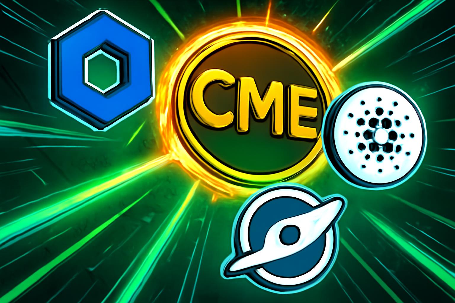 CME集团推出 Cardano、Chainlink 与 Stellar 期货