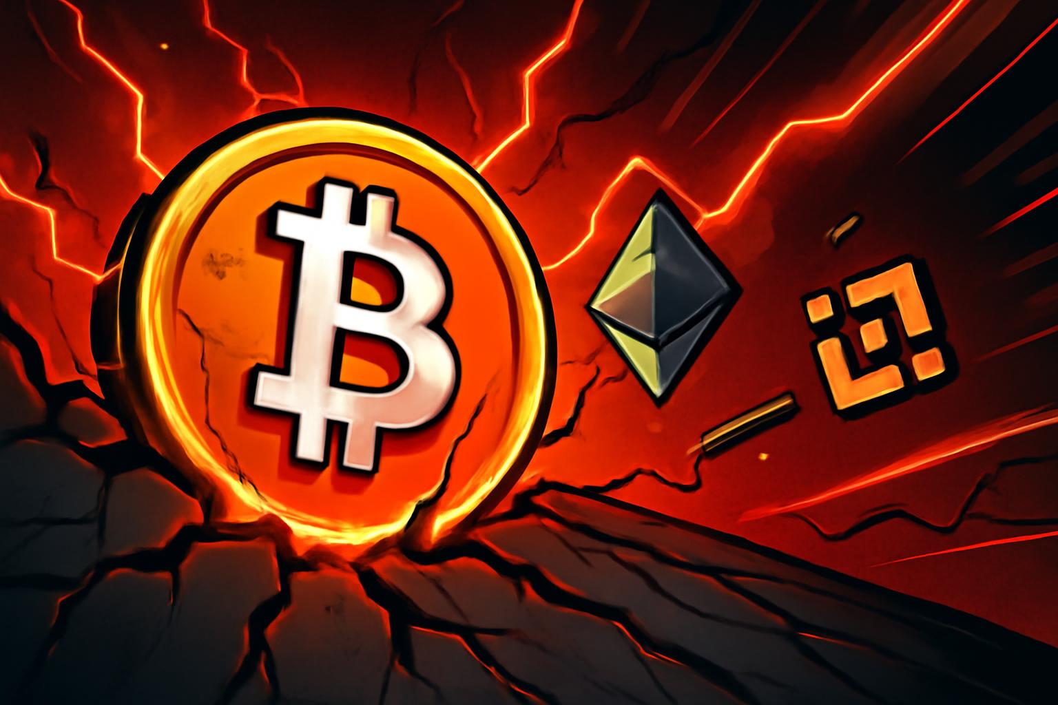 比特币5.5%下跌,市值逼近$2.66 Trillion