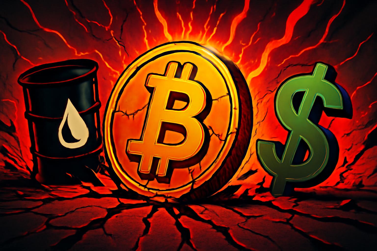 美国市场崩盘概率跃升至35%，比特币承受更高的下行压力