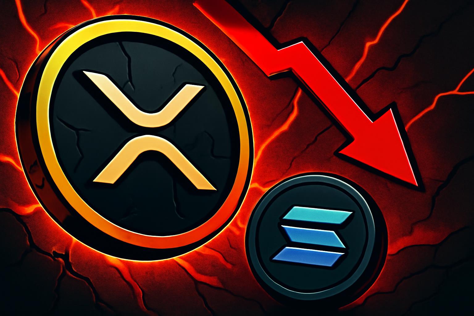 XRP ETF 实现 $1.44B 流入，价格下跌，Solana 亦跟随趋势