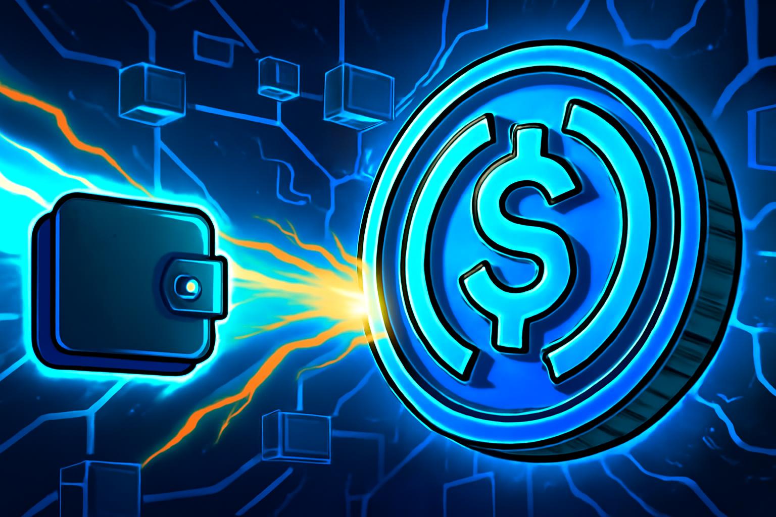 WhaleAlert 报告 $300M USDC 转账 在未知钱包之间