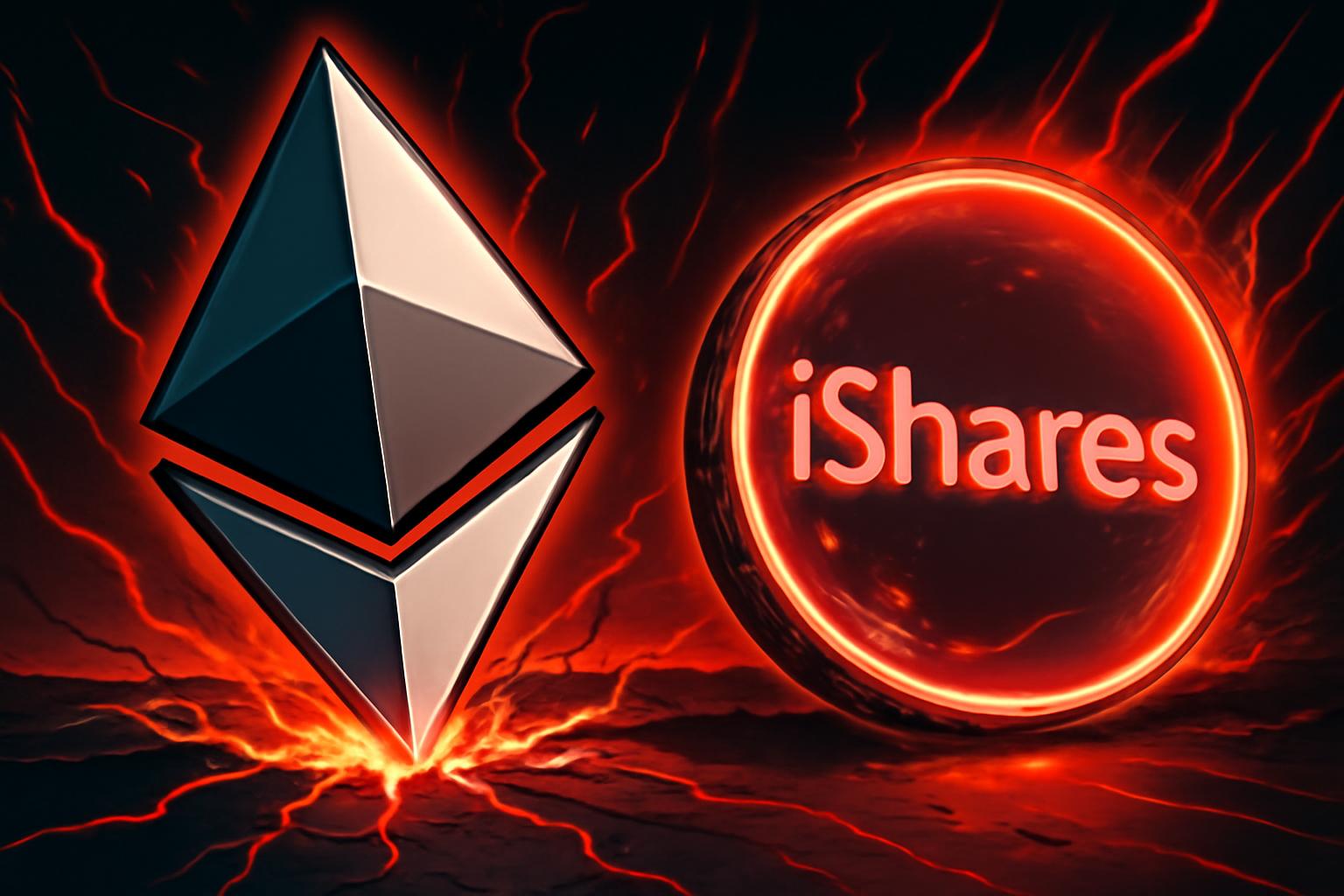 Schonfeld 出售 ETHA 股份于 iShares Ethereum Trust ETF; ETHA 价格同比下跌 24.4%