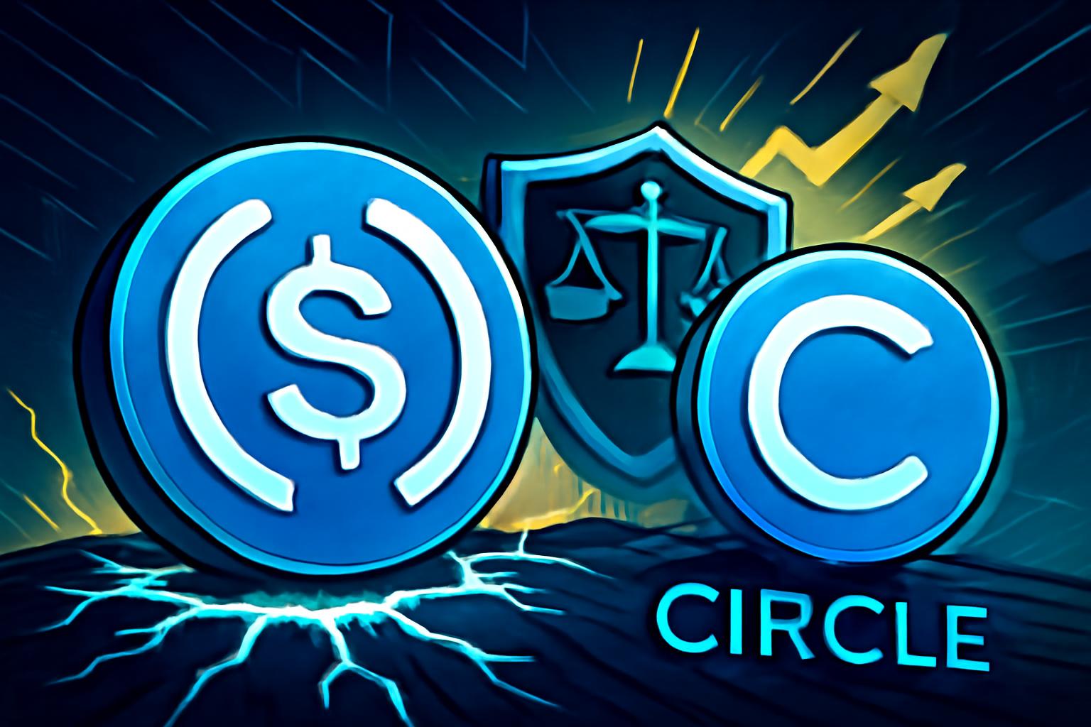 Circle 股价因 USDC 增长与监管而上涨，瞄准 $120 突破