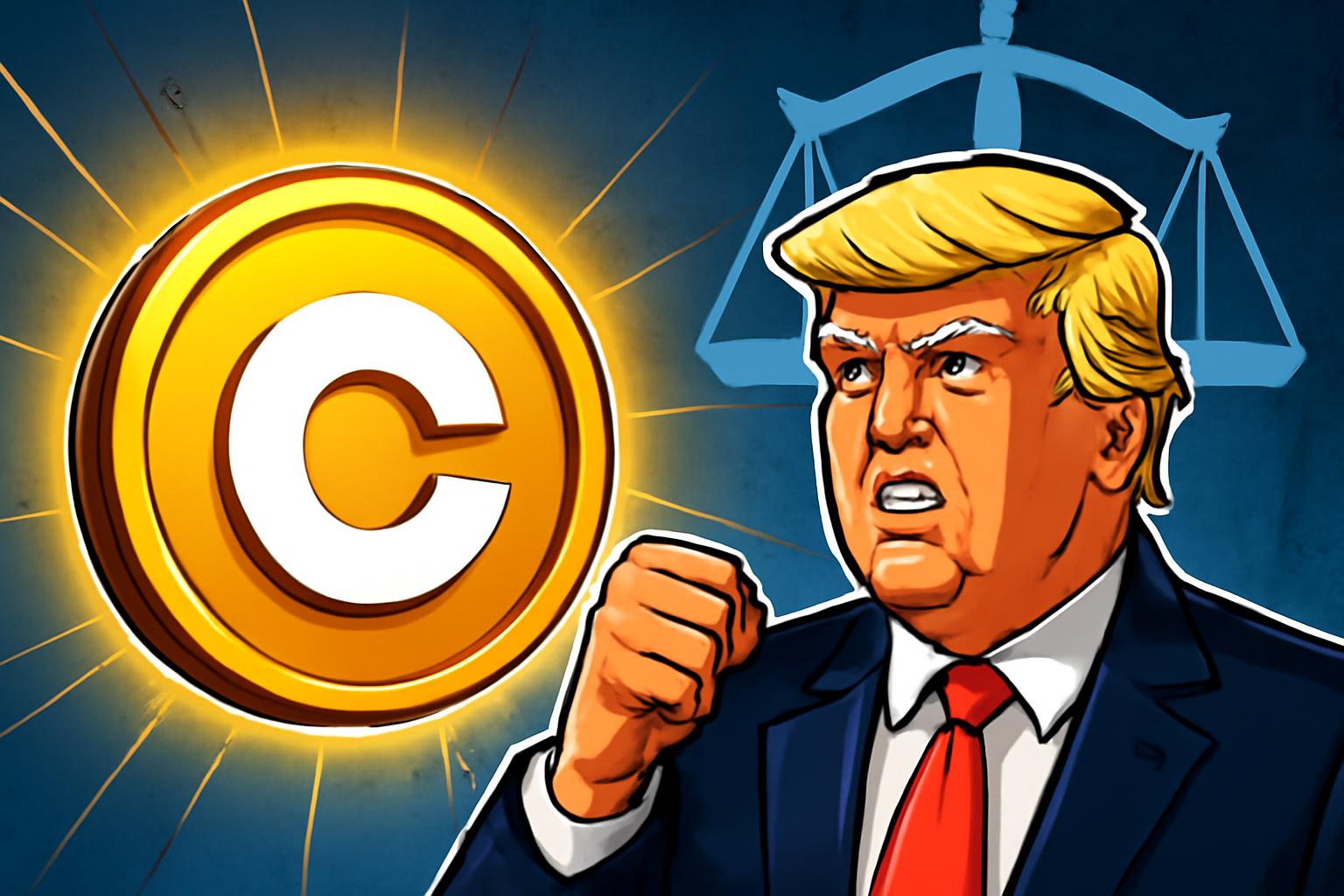 Coinbase 首席执行官在银行挫折背景下支持特朗普的加密货币推动