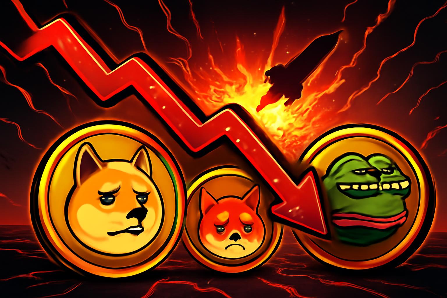 梗币市场在伊朗袭击引发波动性时下滑