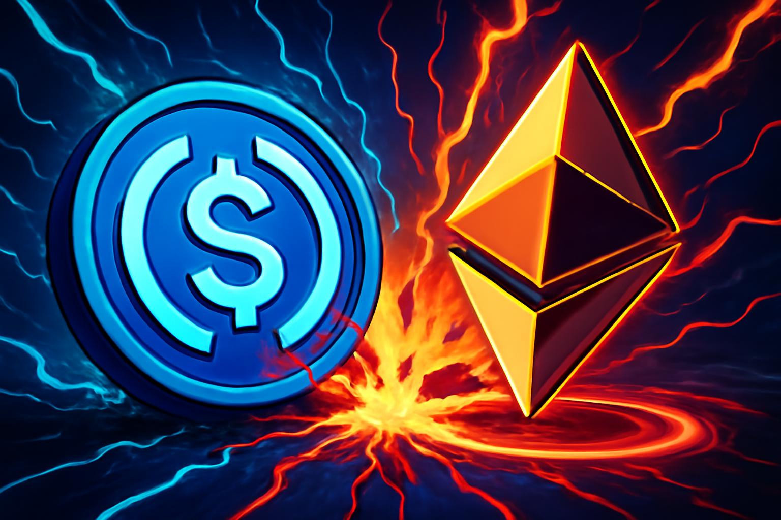 鲸鱼警报追踪以太坊未知钱包之间的$300 百万美元 USDC 转移