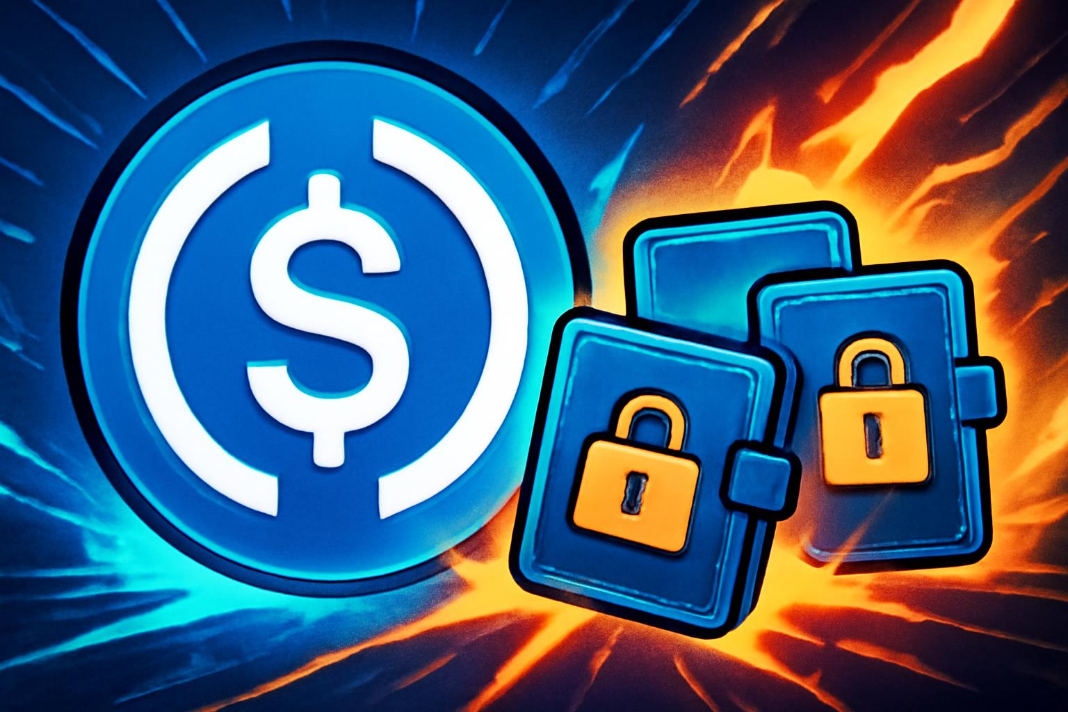 USDC 转账金额约$218M 在未知钱包之间；尚未确认交易所活动