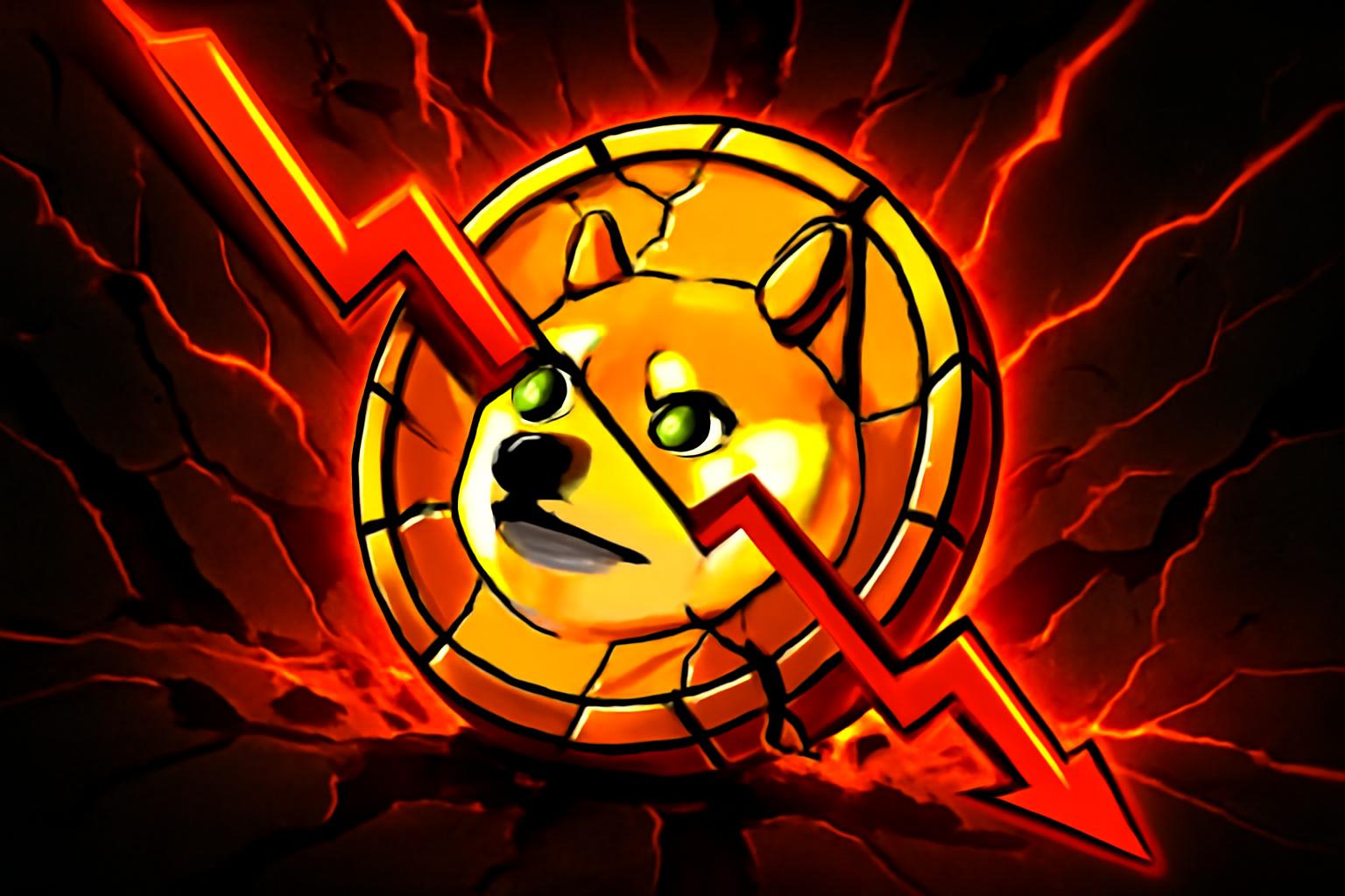 狗狗币测试历史趋势线，交易者关注突破