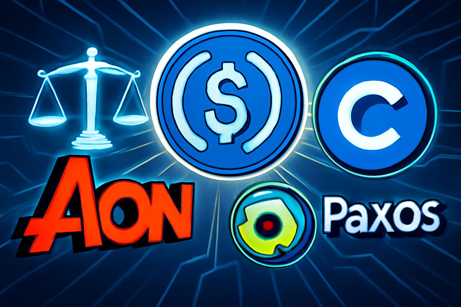 Aon 测试通过 Coinbase 与 Paxos 的稳定币支付保险费