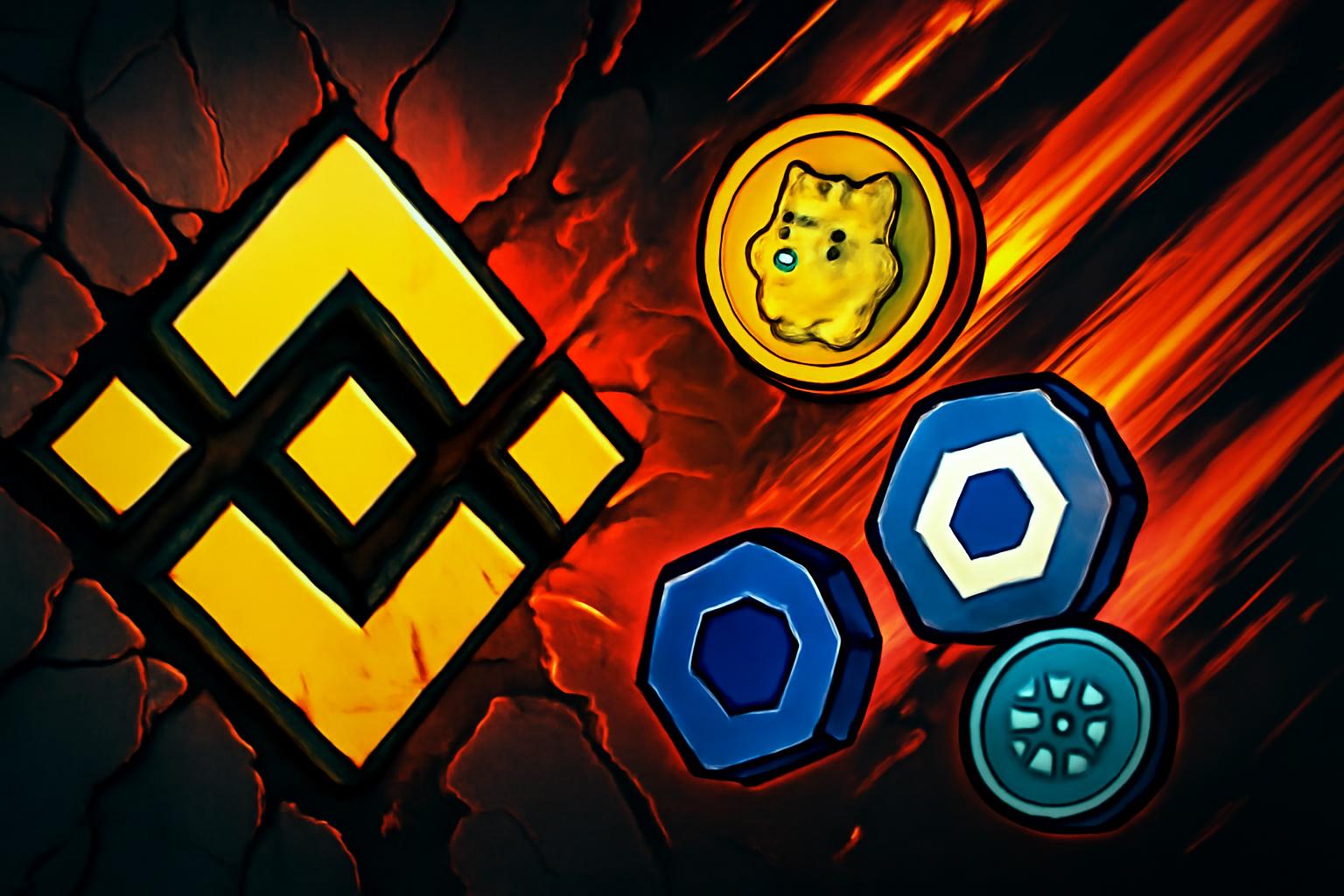 币安下架在重大公告后引发广泛的山寨币抛售