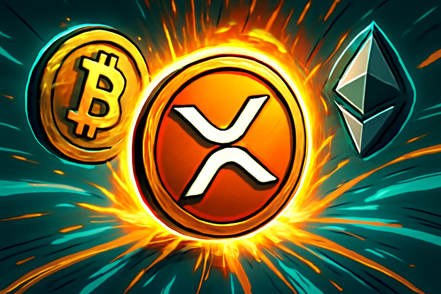 XRP价格上涨，周五加密市场走强