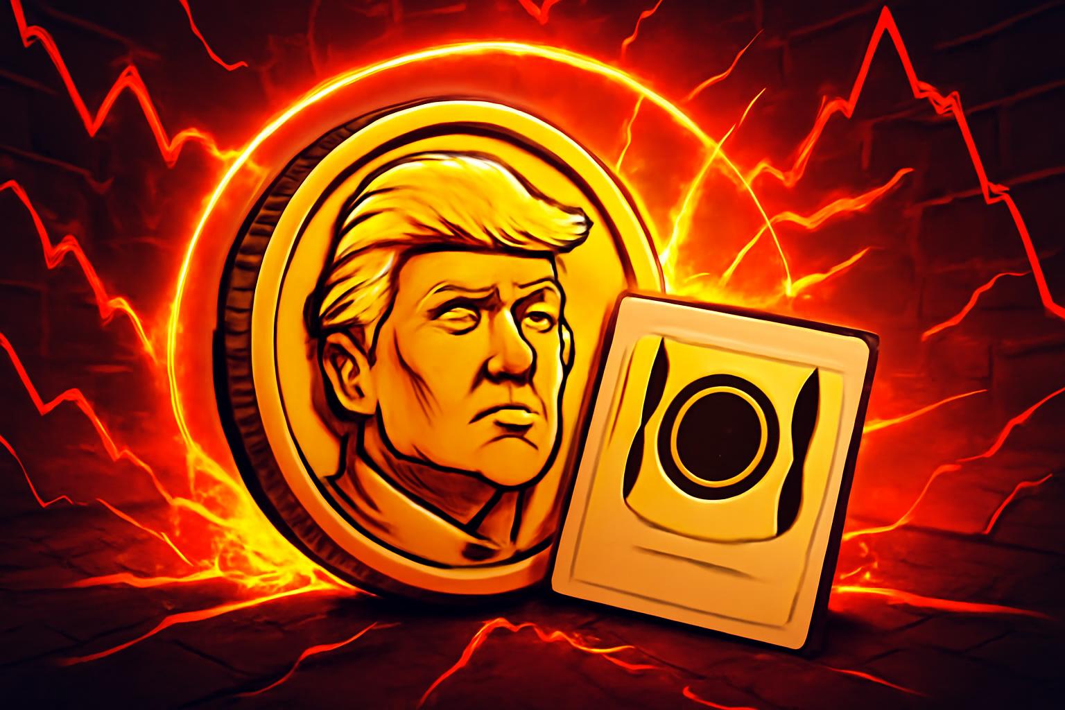 特朗普梗币促成与总统的午餐,引发争议